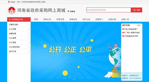 平頂山市財政局市級政府采購網上商城入駐電商接口對接流程公布