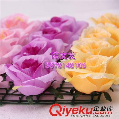 錦江區(qū)誠鑫花藝商貿部 超低價婚慶玉蘭仿真花頭，個性加工定制工廠